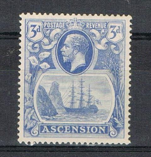 Image of Ascension SG 14c LMM British Commonwealth Stamp
